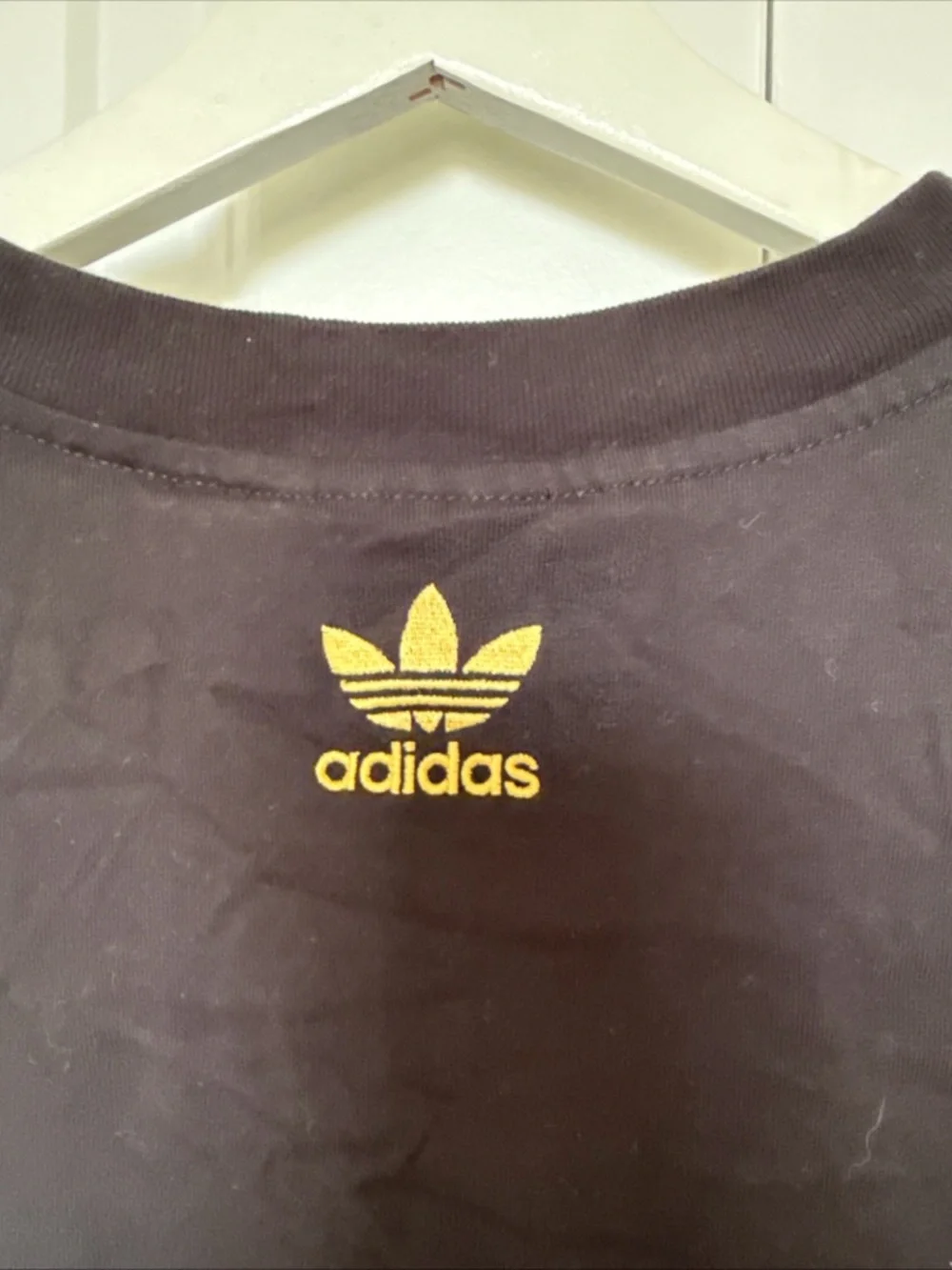 Adidas‎ Embroidered Tiger Patch Mens Medium Black T-Shirt